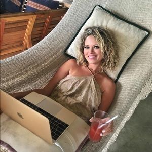 Blue Life Tie Dye Halter Top